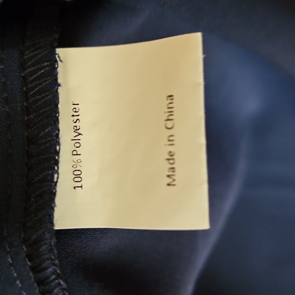 2X Agnes Orinda Navy Blue Women's Blouse - Picture 4 of 7